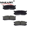 D400-7289 Rear Brake Pads For Mazda 626 Capella Gd/eunos300 Persona Ma/probe Pt/telstar Gv 