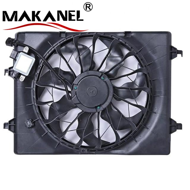 Condenser Cooling Fan Car Cooling Fan Assembly for Hyudai SONATA 25380-C1100