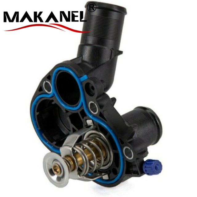 Auto Parts 9676409580 9675849380 Cooling System Thermostat Hosing Water Flange For Peugeot 208 308 301 Citroen C1 C3 C4
