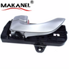 Interior Door Handle Silver Black For Hyundai Sonata 2005-2008 82610-3k020 82620-3k020 83610-3k020 83620-3k020