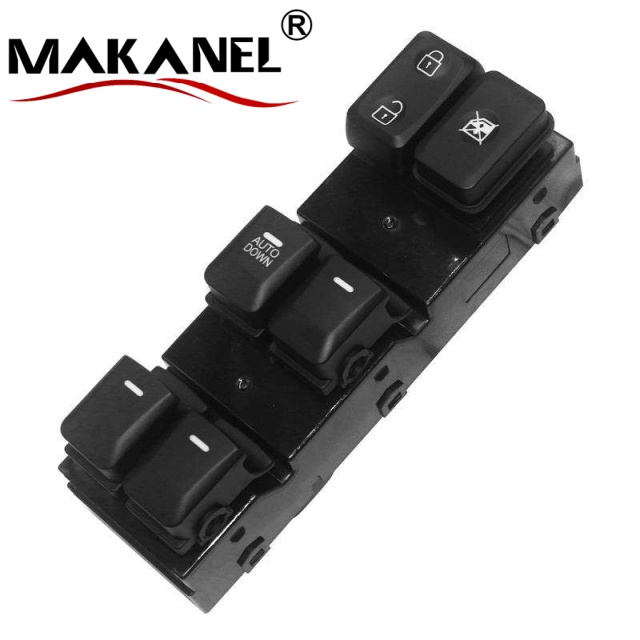 Combination Switch Power Window Master Control for Sportage 2011-2016 93570-3W150