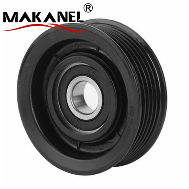 Automobile Tensioner Pulley Single Pulley 31190-rl2-g01 For Honda Crv Re2 Re1 07-11 City