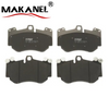 High Performance Carbon Fiber Brake Pad Factory Supplier 7l0698151h D1007 Gdb1720 Touareg Cayenne Front Brake Pads For Porsche 
