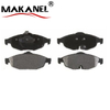  High Quality Car Dise Brake Pad For Chrysler Town/jeep Liberty No Noise Brake Pad GDB4125