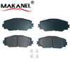 Coralfly Reliable Auto Parts High Performance Durable Ceramic Rear Disc Brake Pads D1210-8330 For Toyota