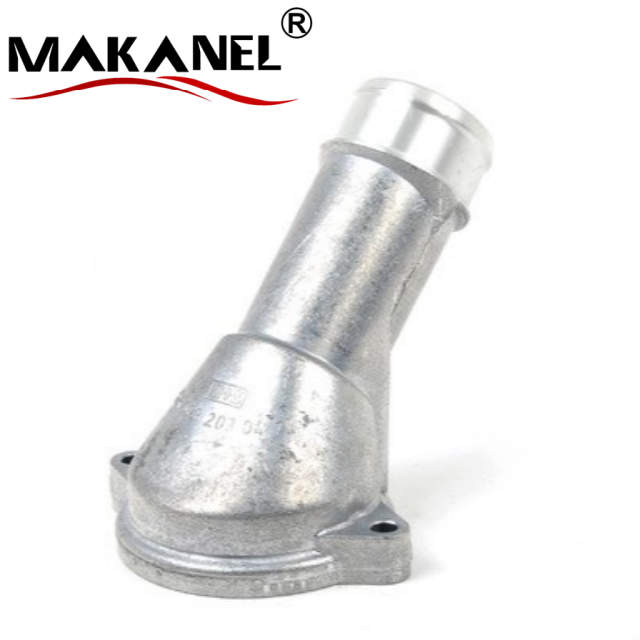 Different Types of Auto Cooling Spare Parts Thermostat Housing for Mercedes BENZ W164 W163 6032030374 27220000415 104 203 0274