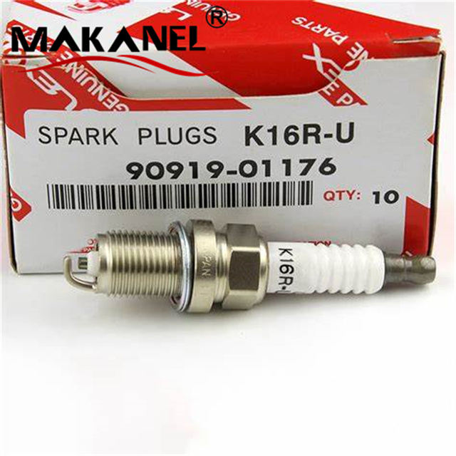 Japanese Auto Spark Plug 90919-01176 For Toyota Vitz Yaris Echo Platz 4runner Double Star Spark Plug 